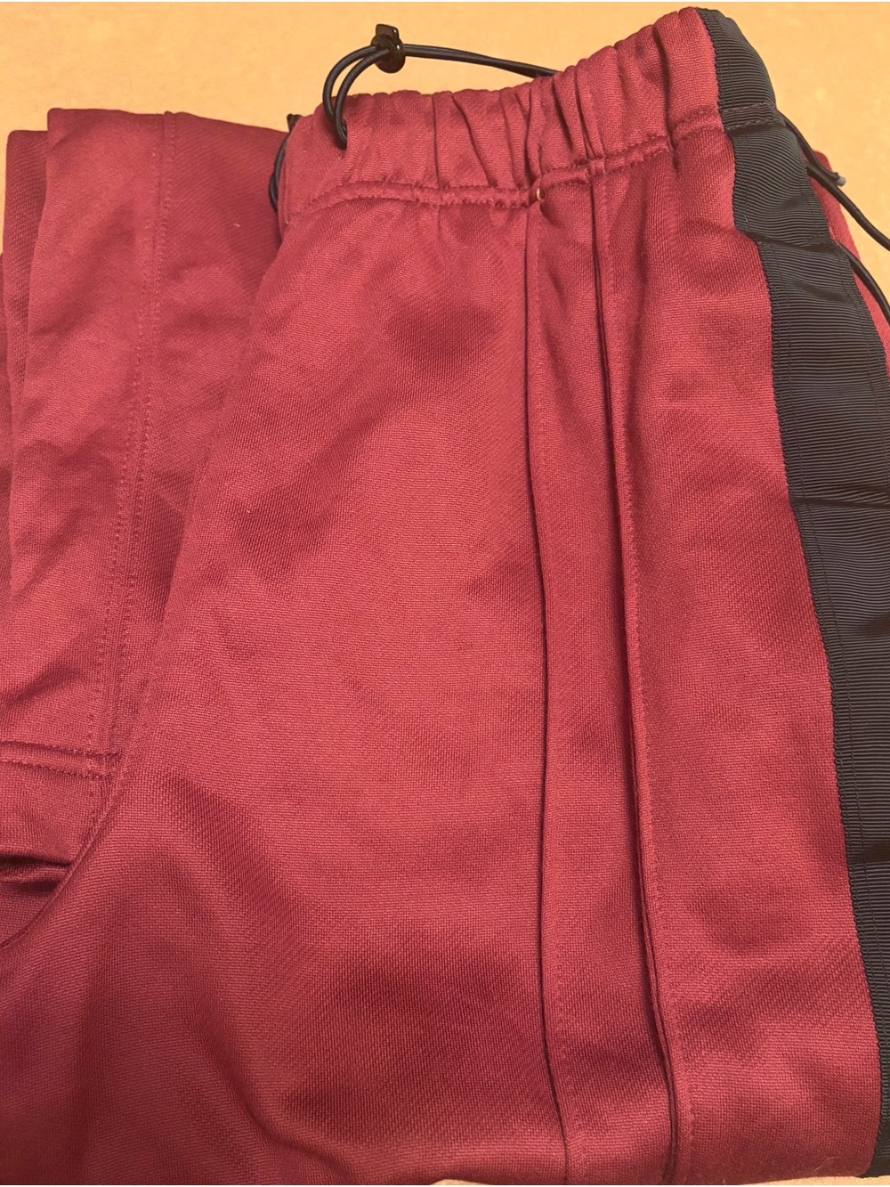 FP Movement by Free People Burgundy Wide-Leg Drawstring Track Pants - Picture 9 of 15
